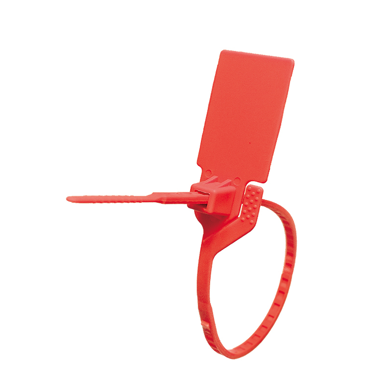 Plastic Adjustable Seals - 11.4 Inch Tamper Proof Security Seal with Tear Off - 100 Pack