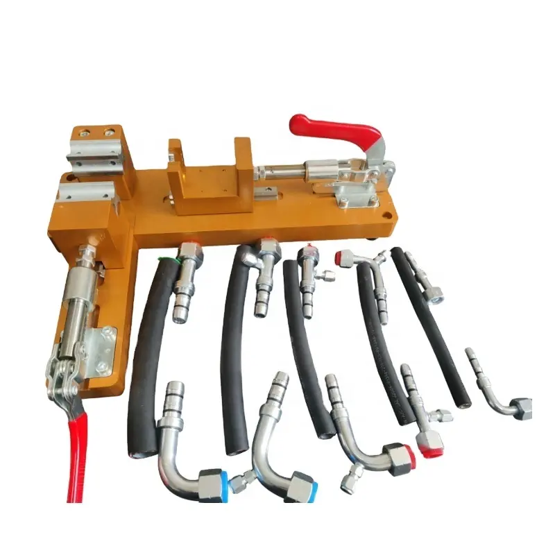 New type casing pipe machine tool for refrigeration hose and fitting