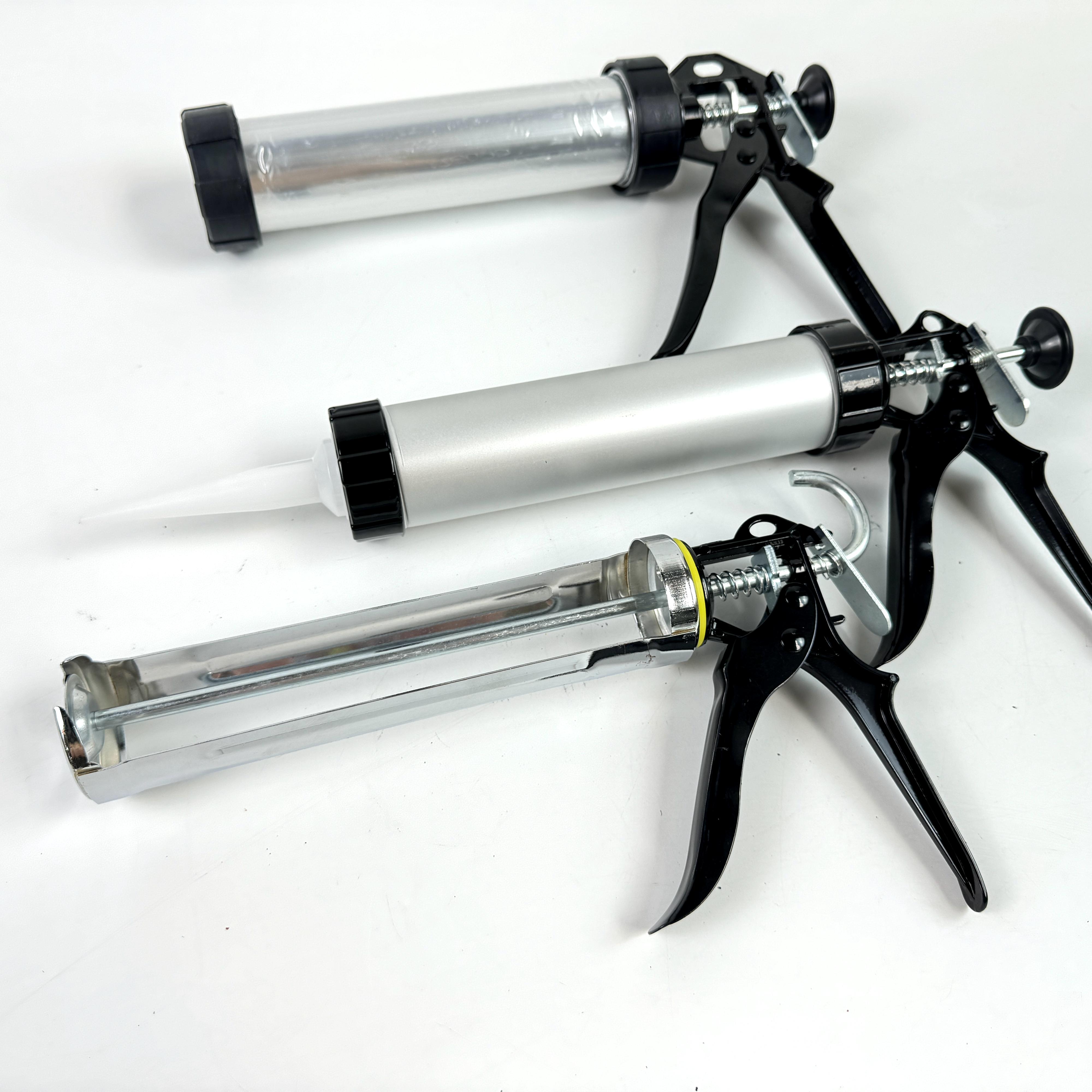 Professional Pro Aluminum Tube Pneumatic Tool Caulking Gun Adhesive Manual Air Sealant Caulking Gun