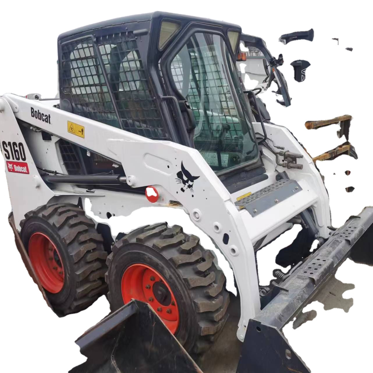 Б/у мини-погрузчик bobcat S160 S300 S220, погрузчик с бортовым поворотом, б/у погрузчик bobcat по низкой цене, погрузчик с бортовым поворотом на продажу