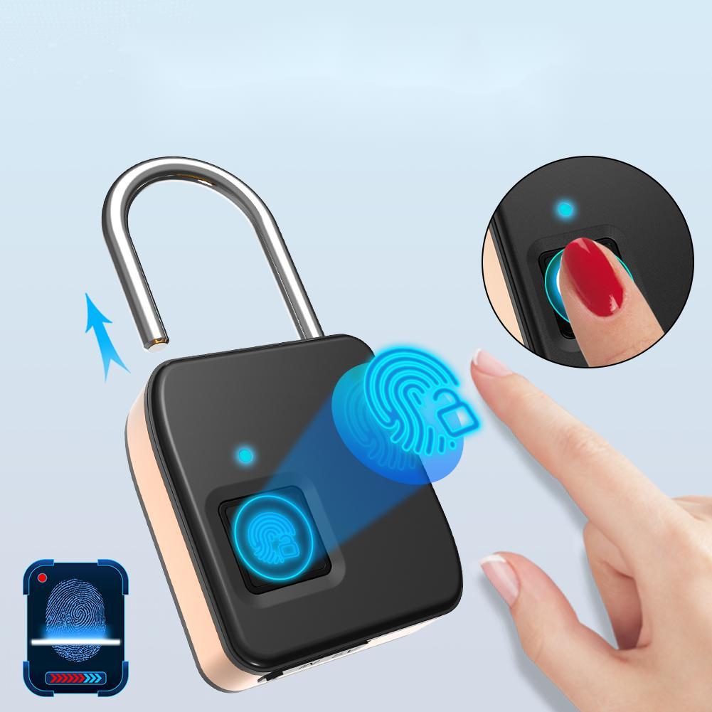 Fingerprint Luggage Package Zinc Smart Origin Digital Type C USB Door Lock