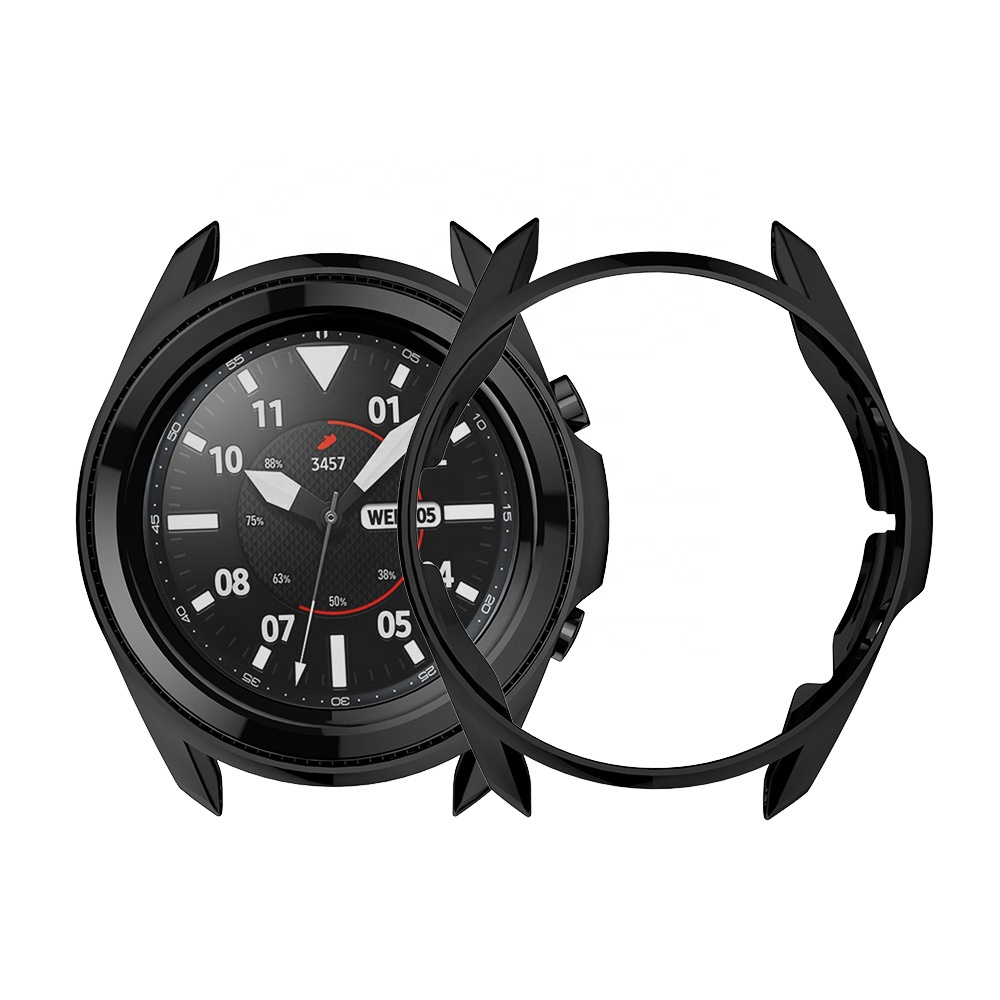 Защитный чехол beiyang, совместимый с Samsung Galaxy Watch 3 45 мм, ударопрочный бампер, жесткая защитная рамка для ПК