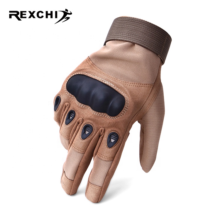 REXCHI XT09 Factory Direct Wholesale Military Full Finger Tactical Glove Tactical Gloves Touchscreen Running Butcher Glove