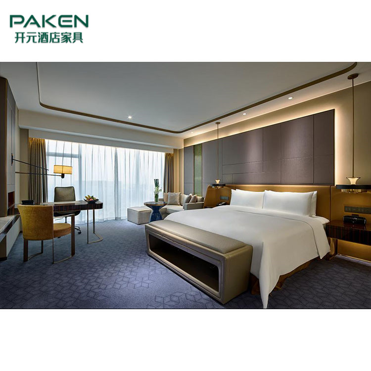 Paken Comfort Inn, дешевый современный роскошный стиль, изготовленный на заказ набор современной мебели для спальни в отеле