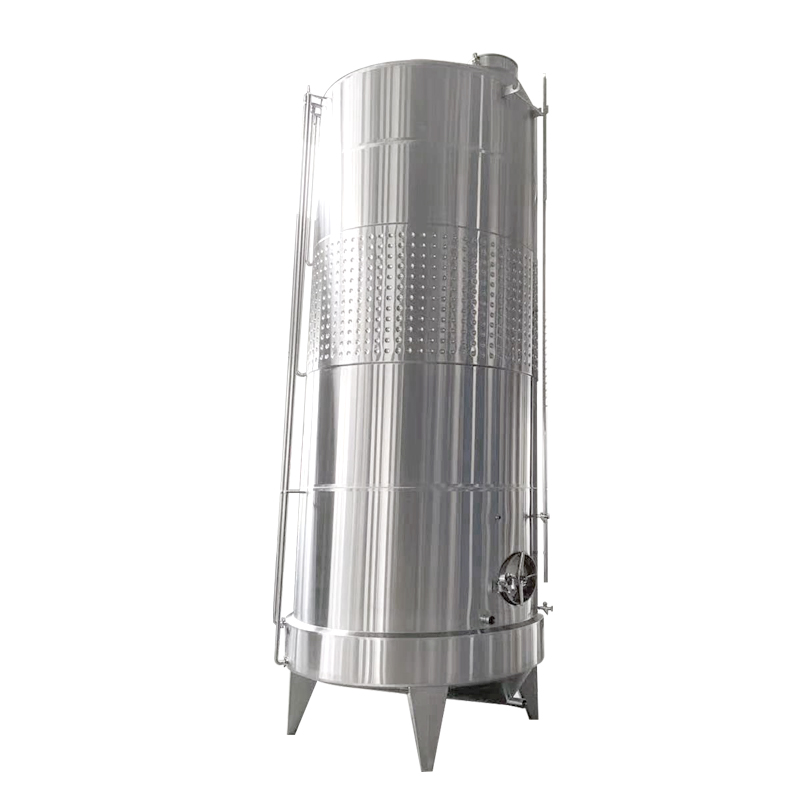1200L 12HL 10HL Micro Commercial Winery Equipment 304 Stainless Steel Cooling Jacketed Wine Fermentation Tank