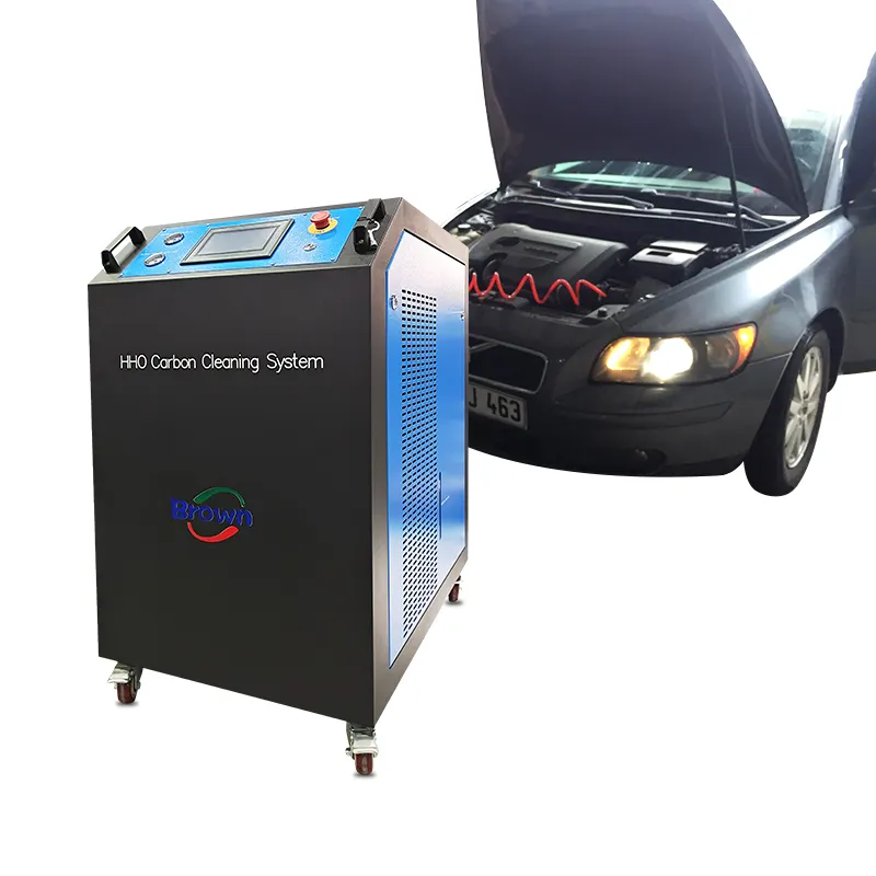 Quality assured car engine carbon cleaner auto engine carbon clean machine with HHO carbon cleaning machine