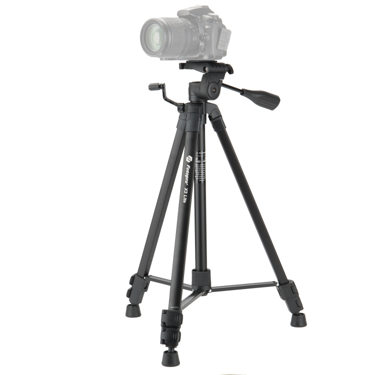 New Arrivals 3-Section Folding Legs Tripod Mount with U-Shape Tripod Head & Phone Clamp for DSLR & Digital camera