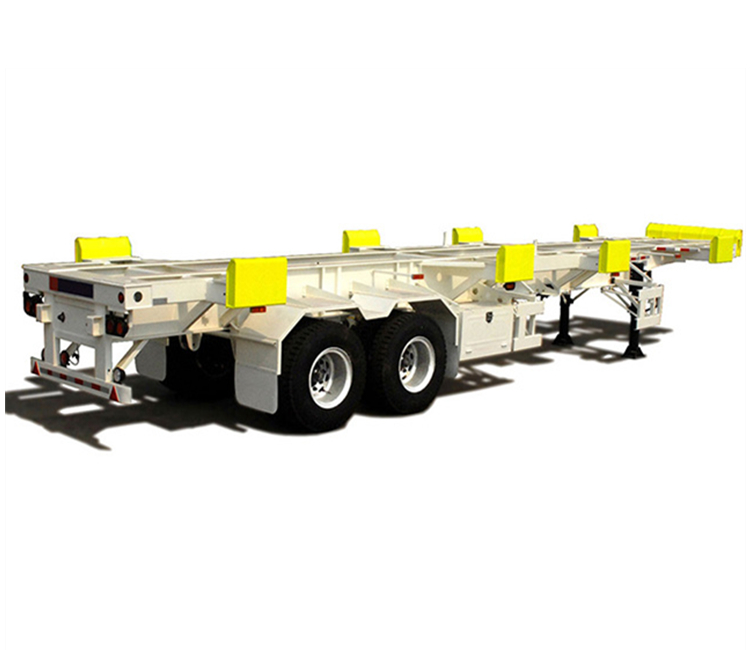 Заводская распродажа Heavy Duty 20ft 40ft 2/3 оси док-станция для каркас контейнера полуприцепа с конкурентоспособной ценой