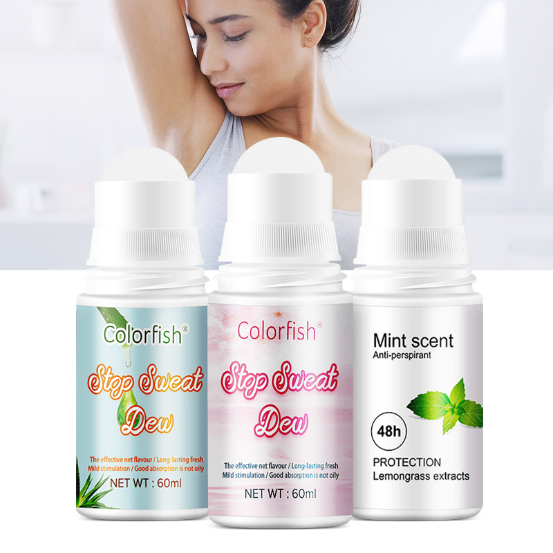 Other Fragrances & Deodorants Private Label Under Arm Stop Sweat Deodorant Antiperspirant Free Female MUD 3 Years 10 Pcs 60ml