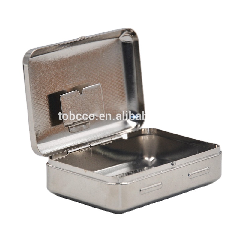 YiWu TOBCCO TC3076 Reusable Hot selling Metal Waterproof Storage Case Cigarette Tobacco Box Wholesaler