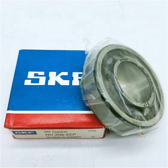 Оригинальный цилиндрический роликовый подшипник SKF NU 206 ECP подшипник NU206ECP размером 30*62*16 мм