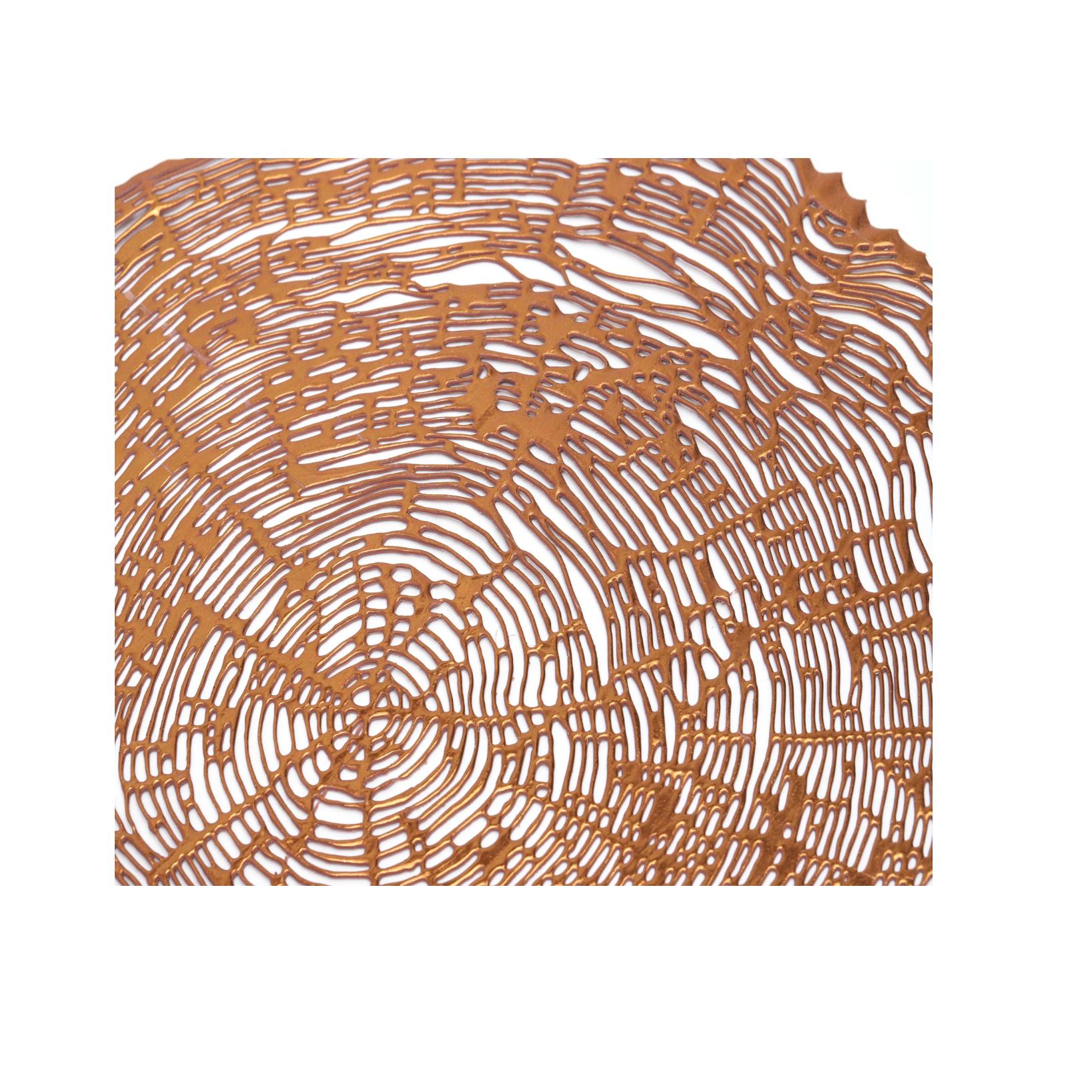 Direct Selling Sustainable Round Table Mat Sustainable Food Serving Placemats Sustainable Pvc Placemat Dinner Table Mats