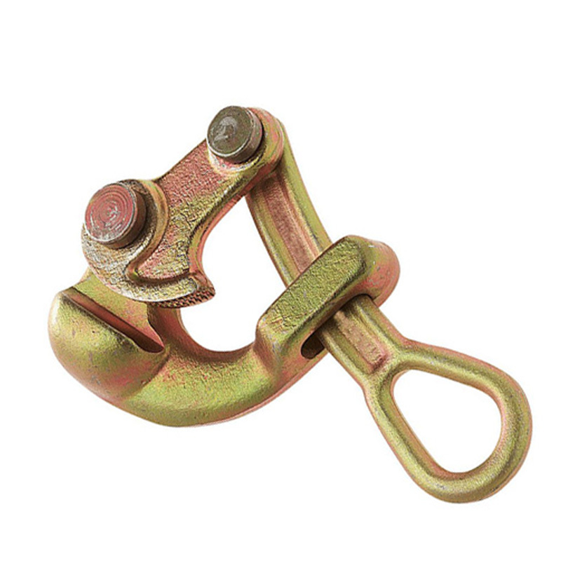 High strength 1T 2T 3T capacity Insulated Cable wire Pulling cable puller clamp