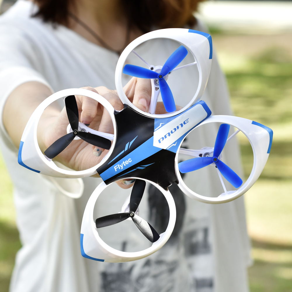 Flytec T19 2,4G выдувные пузырьки красочный свет сверкающий мини-трюк Радиоуправляемый Дрон с удержанием высоты Дрон Квадрокоптер