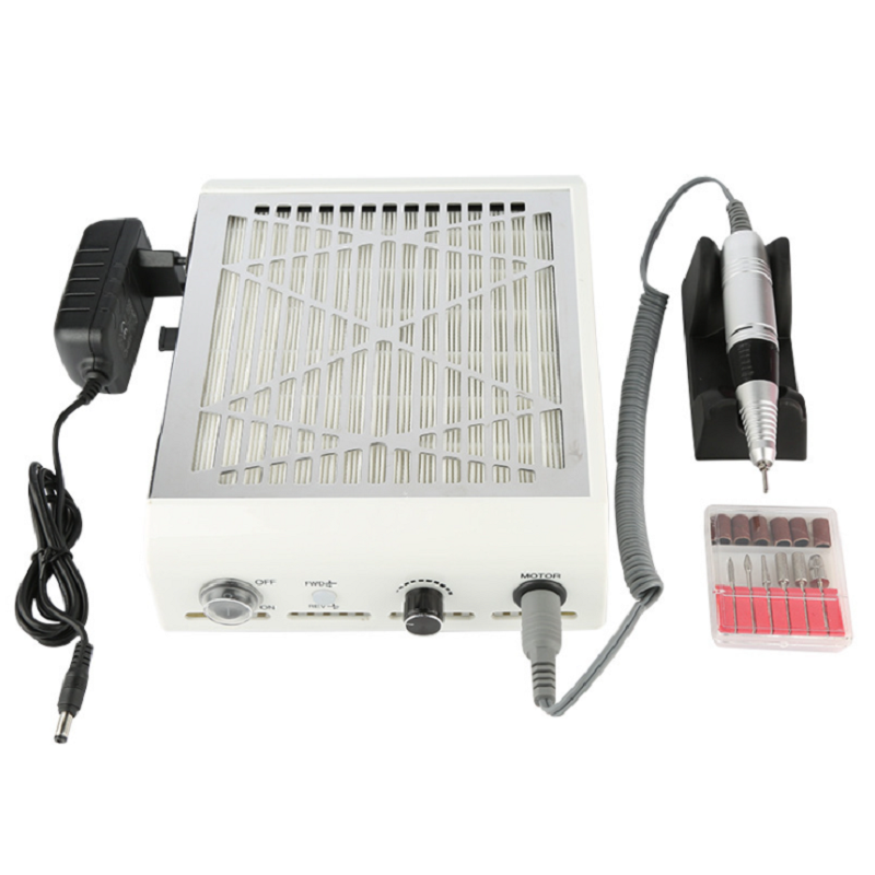 High Power Nail Vacuum Cleaner Strong Suction Removable for Cleaning Cleaner Art Equipment Nail Dust Collector For Nails