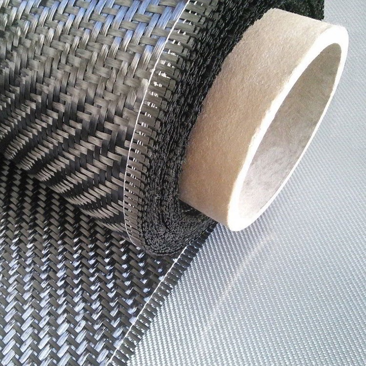 Twill And Plain 200Gsm 12K 3K 6K Ud Prepreg Fiber Cloth Roll Carbon Fibre Fabric
