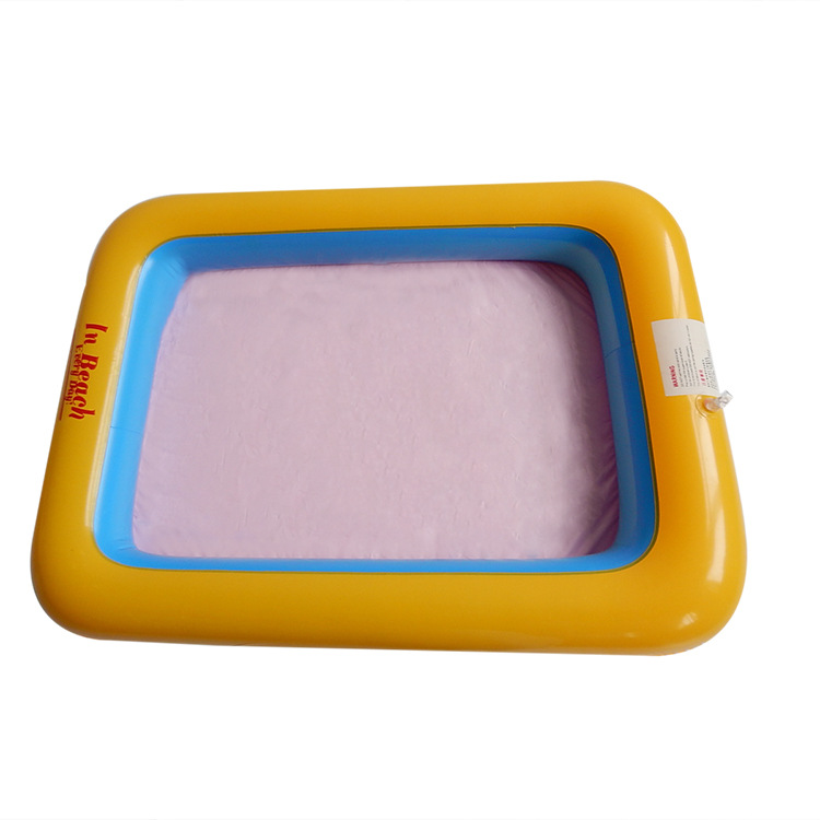 Factory Customized Power Inflatable Toy Space Sand Table Pvc Material Blowing Sand Basin Toy