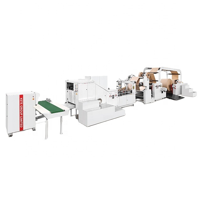 Double Layer Kraft Paper Bag Making Machine