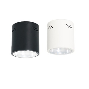 Wholesale round Led downlight surface installation 10w lighting decoration round COB LED downlight with reflective cup