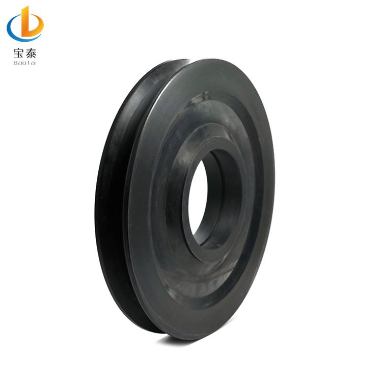 High Quality Cast Nylon Pulley Crane Industries Nylon Rope Pulley for Wire Rope