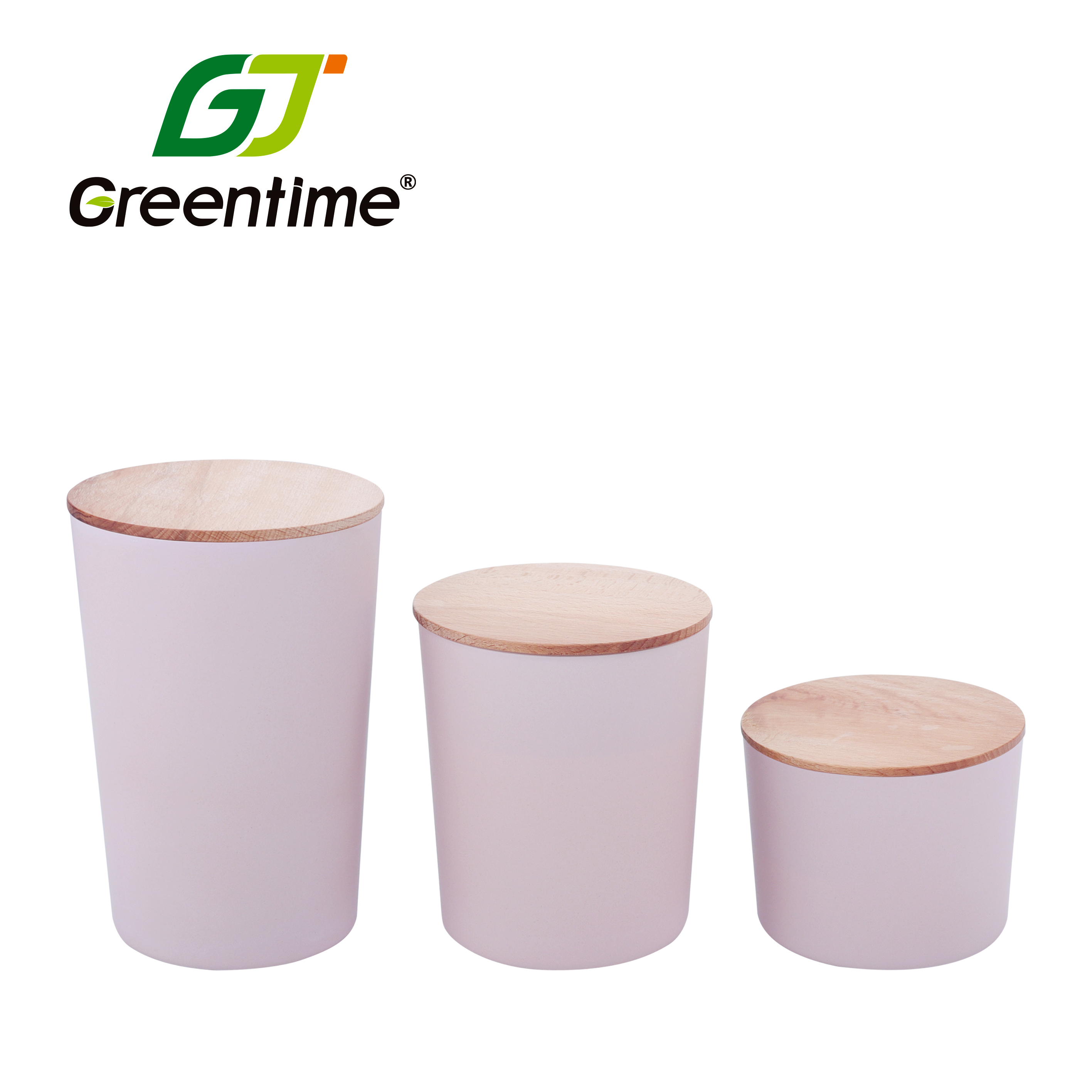 12cm Food Grade Container Round Bamboo Fiber Storage Box Wholesale Kitchen Canisters Sets With Bamboo Lid
