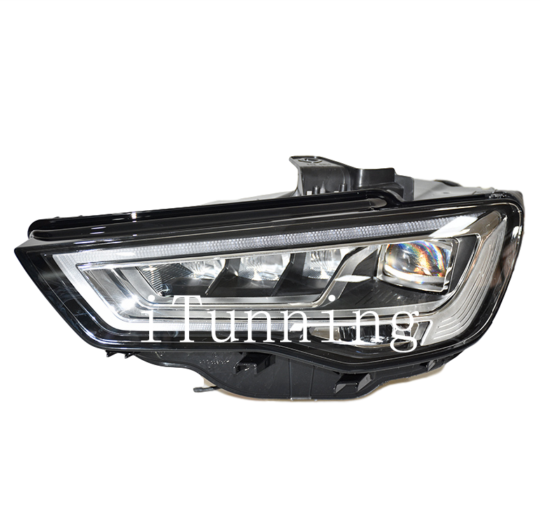 Обновленный Динамический светодиодный налобный фонарь DRL для Audi A3 2014-2017