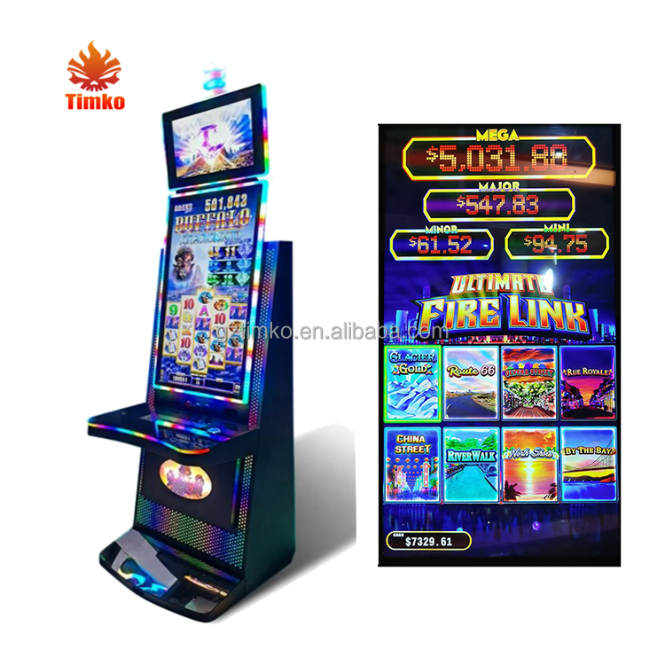 43 55 дюймов ideck сенсорный экран конечной огонь Link Power 2 слота ссылка игровой автомат lightning Link с разноцветными шнурками в 1 слот для игрового автомата