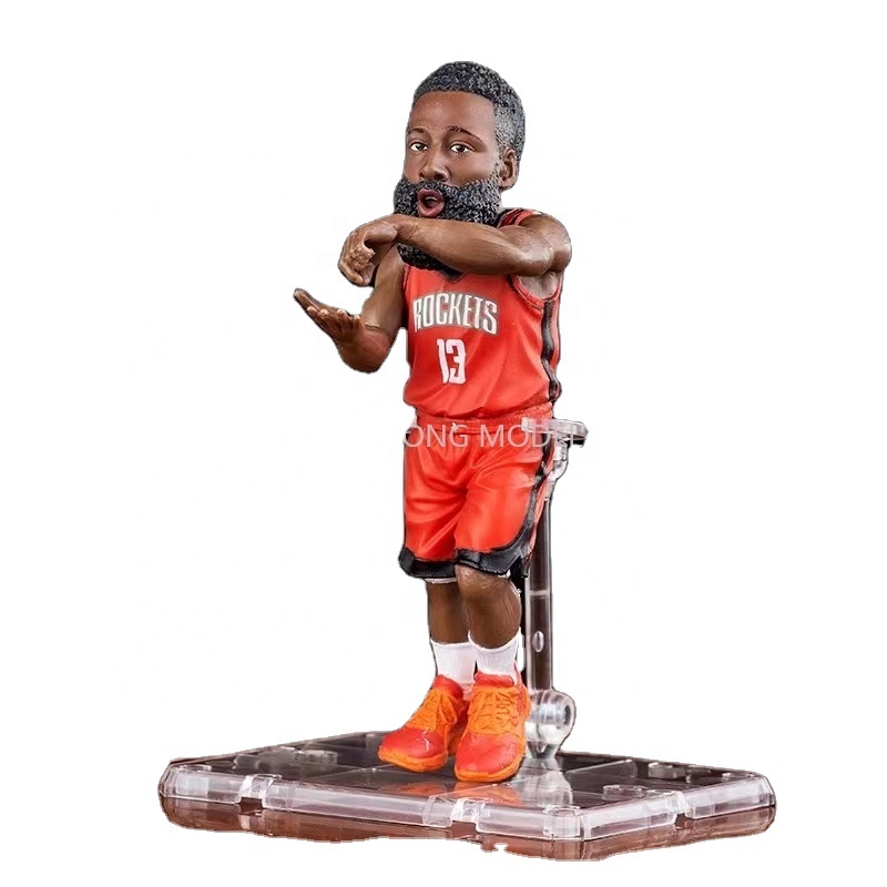 High Quality Custom OEM Sport Bobblehead Figurine Promotion Soccer Player Basketballer Resin Footballer Action Figures Doll