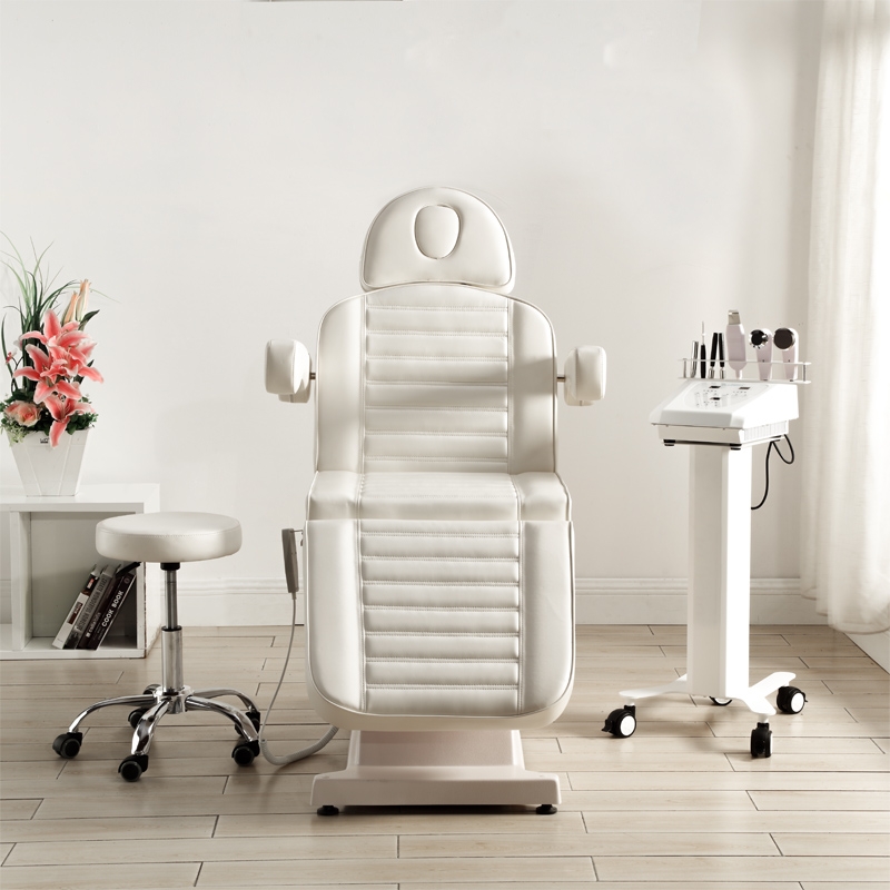 Electric beauty bed physiotherapy dedicated massage bed 3 motors can be customized color