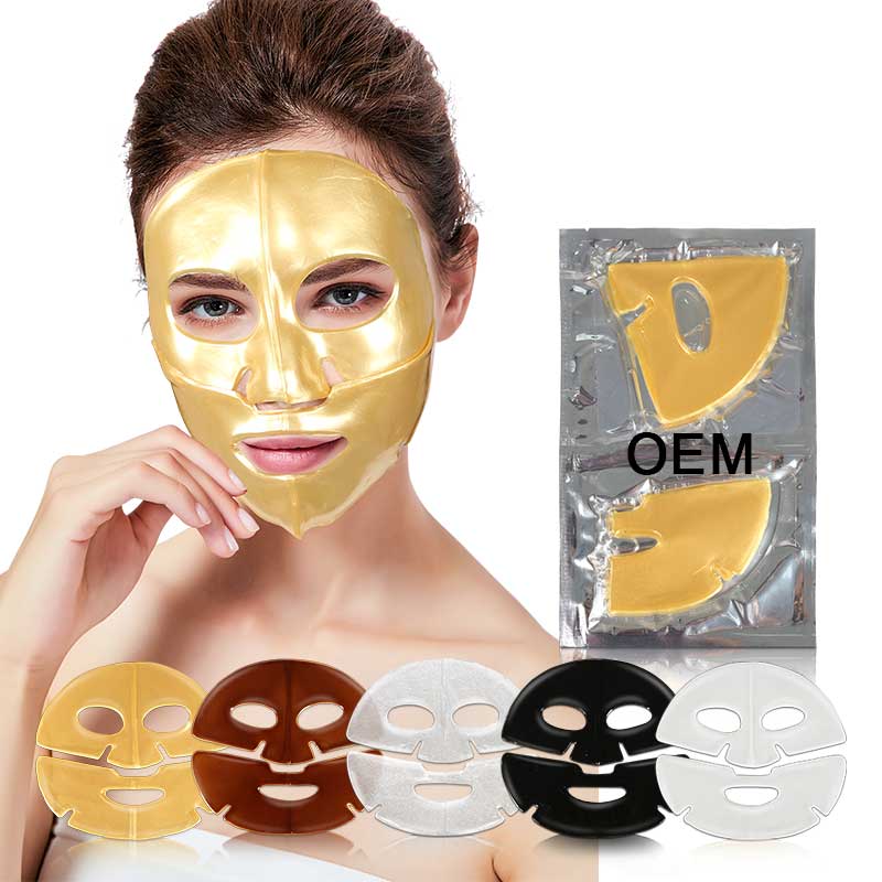 Wholesale-Fruit-Facial-Mask 24K Gold Collagen Facial Mask Hyaluronic Crystal For Men