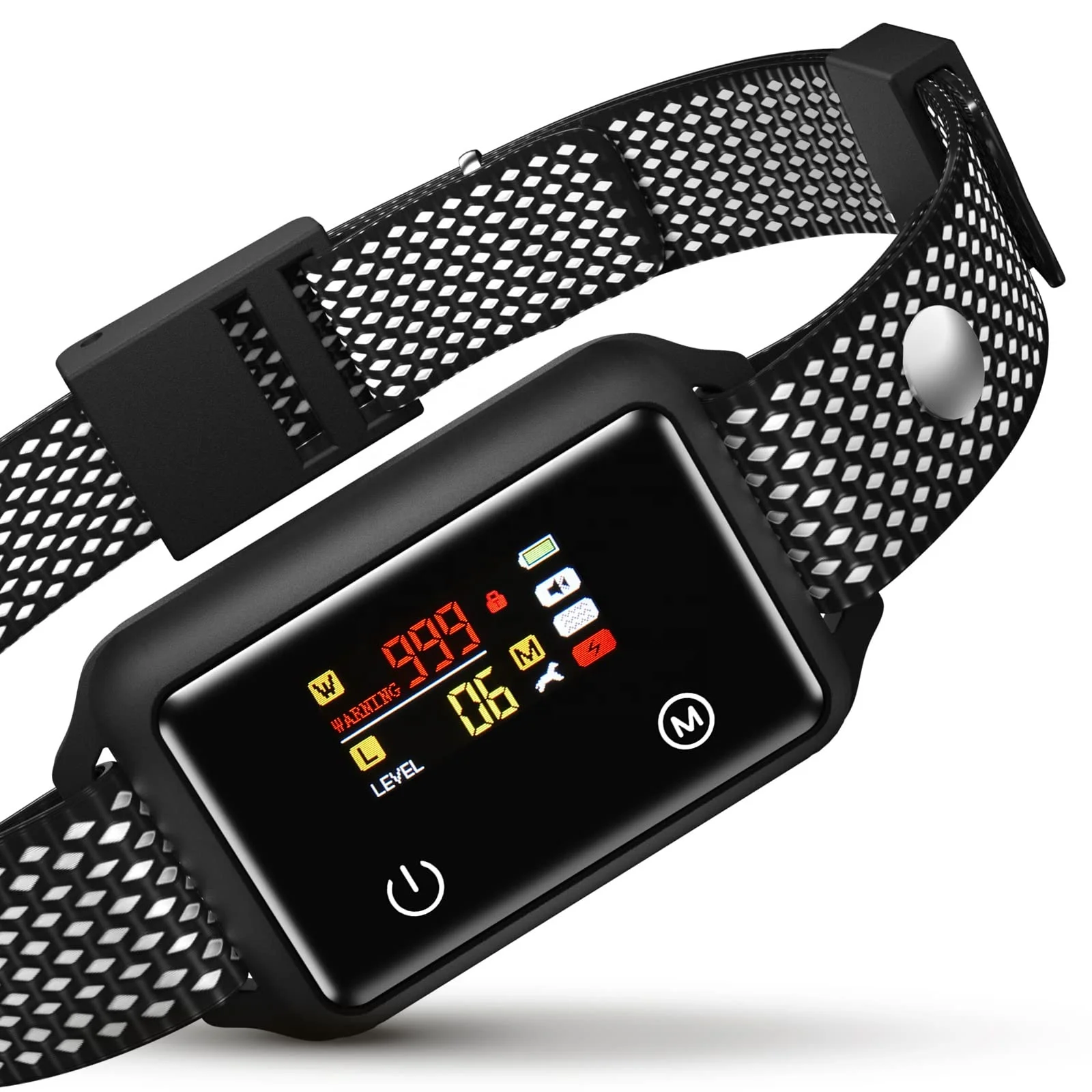 High Quality Animal Friendly Rechargeable Touch Screen Intelligent Control IP68 Waterproof Dog Anti Barking Collar