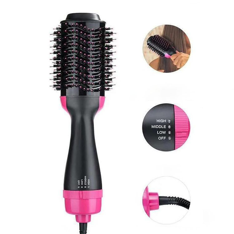 hot sale salon Volumizer Hot Air Brush One-Step Hair Dryer cepillo secador de cabello secadores de cabello profesional