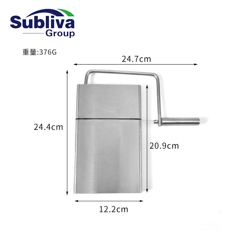 Stainless Steel Cheese Slicer With Cutting Board