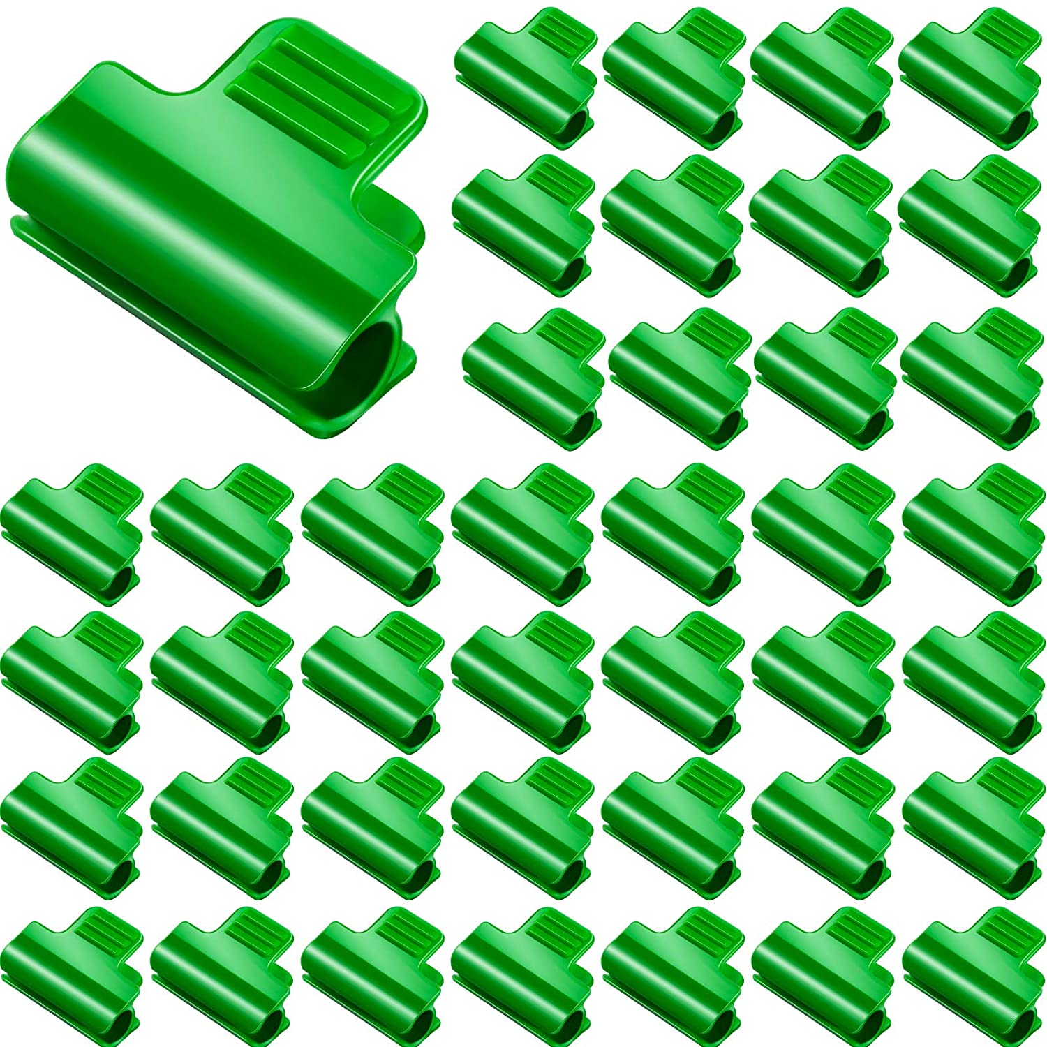 Greenhouse Clamps Film Row Cover Netting Tunnel Hoop Clip Frame Shading Net Rod Clip Greenhouse Film Clamps