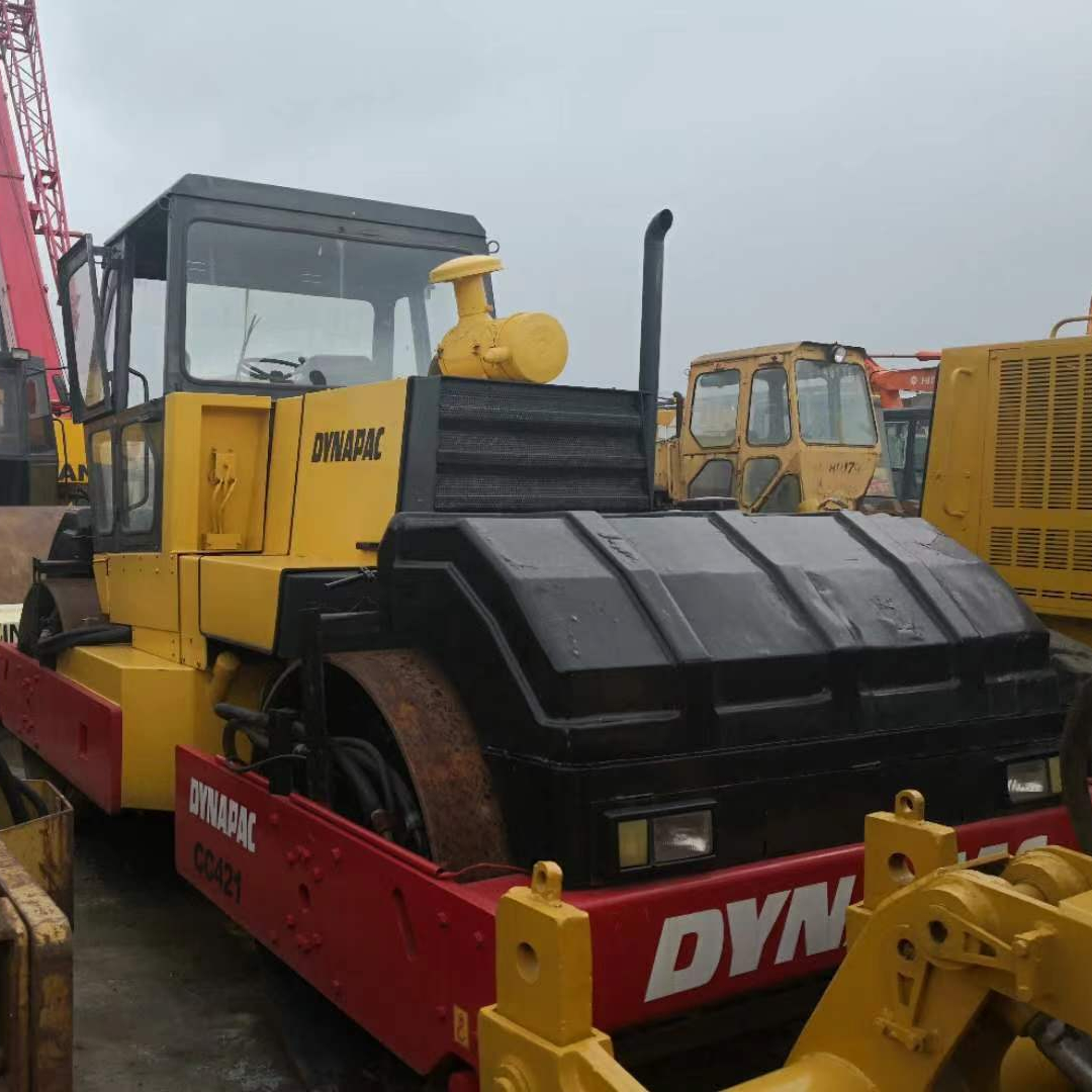 Dynapac CC421 mini bomag vibratory rc used high-performance steel drums road rollers compactor with cheap price