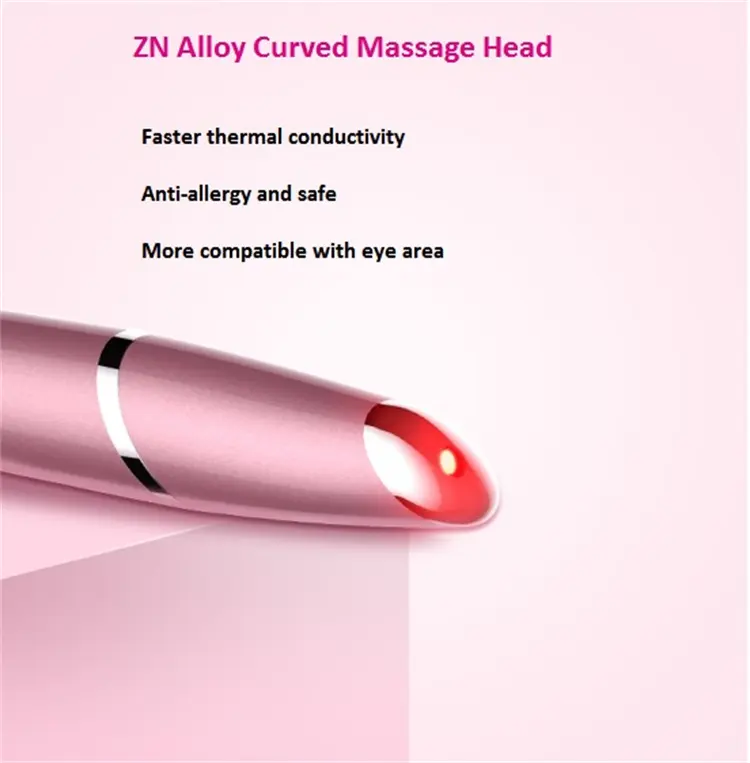 Eye Massage Tool Electric Eye Care Massager Korea With Sonic Heat Compress Red Light Treatment For Dark Circles