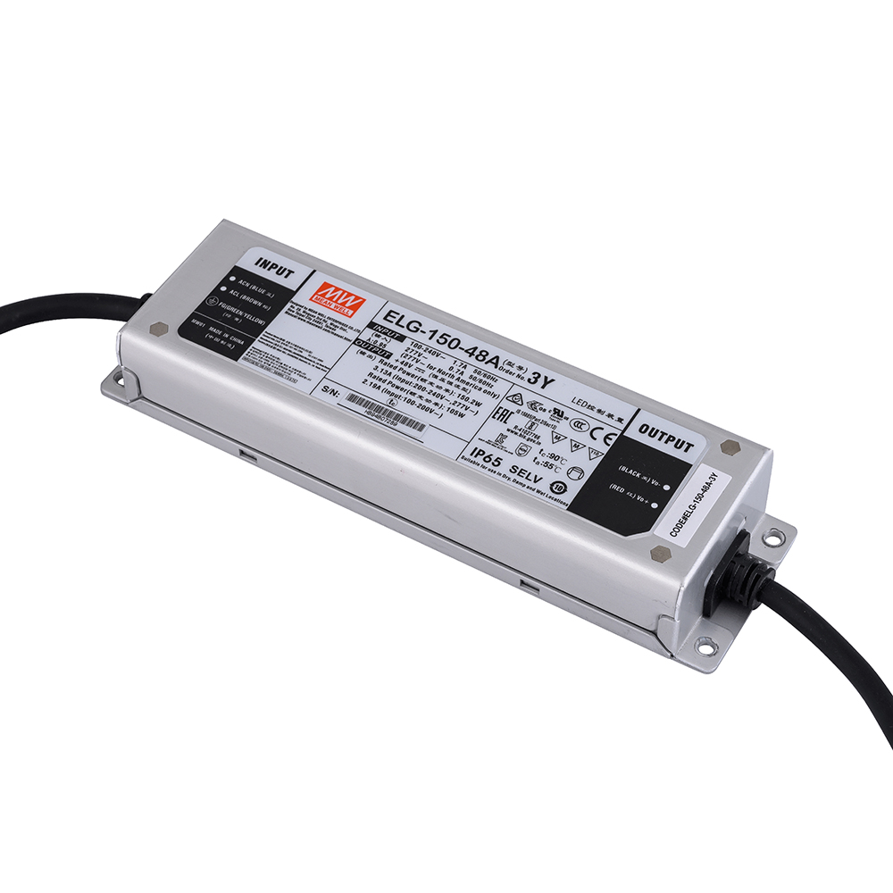 Meanwell drive led driver 150w constant current starter 48A outdoor led driver IP67