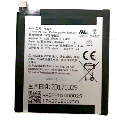 OEM 3040mah батарея для эфирного телефона PH-1 HE323 батареи