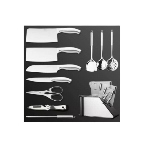 KAISA VILLA Hot Sale Multi Purpose 11 PCS Stainless Steel Kitchen Knife Set Of Kitchen Knives