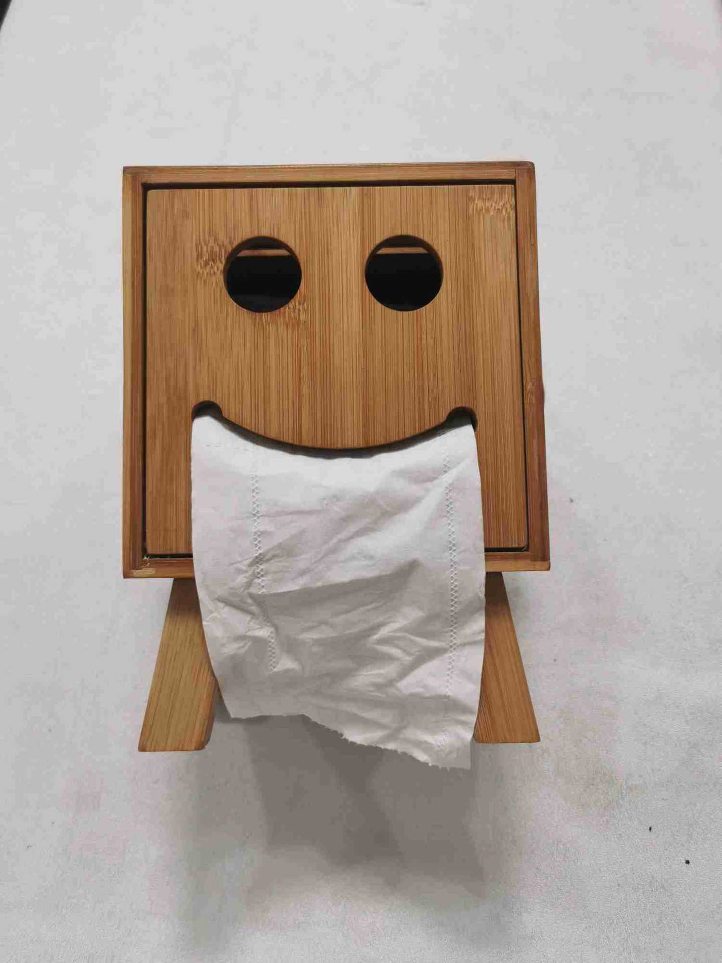 Bamboo Tissue Box Bamboo Natural Color Bamboo Tissue Box Toilet Paper Holder For Kitchen Bathroom