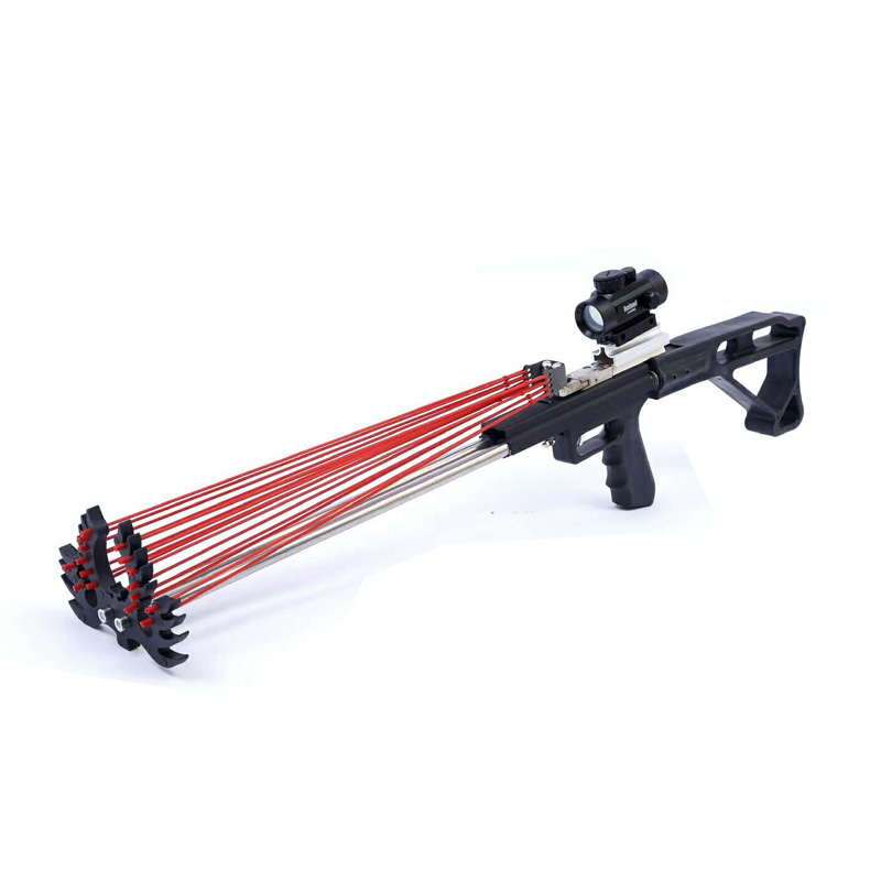 Powerful Fishing Long Slingshot Outdoor Slingshot with High quality elastic rubber band