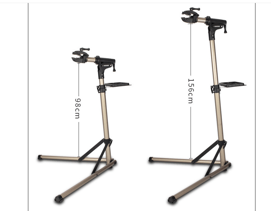 Bike Repair Stand for Mountain Bikes and Road Bikes Maintenance Foldable Bicycle Repair Stand Floor