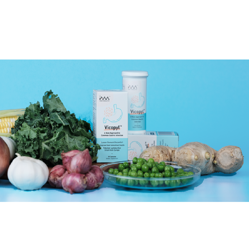 Надежный продавец, Vicopyl Prebiotic, продукт для ухода за здоровьем для облегчения рефлюкса желудка и продувания живота, Прямая поставка из Сингапура
