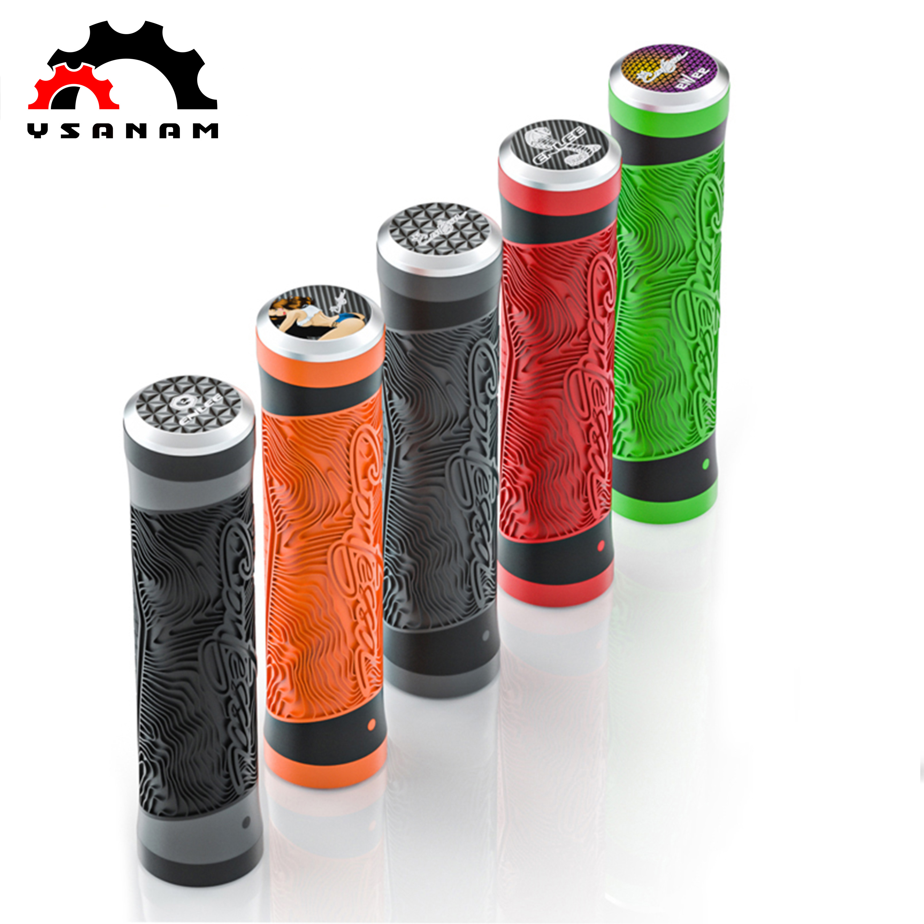 YSANAM Bicicleta Top Selling MTB Grip Handle Road Bike Silica Gel Bicycle Handlebar