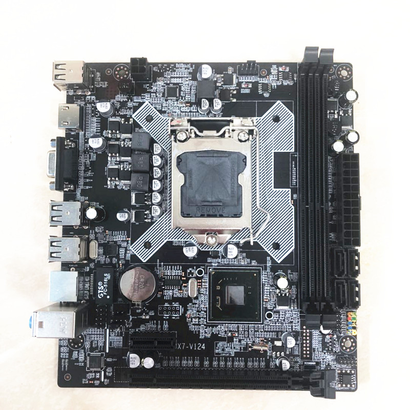 Китай aliexpress H61 высокая производительность Фабрика быстрая доставка 16 Гб ram двухканальный 2ed 3rd i3 i5 i7 Материнская плата lga1155