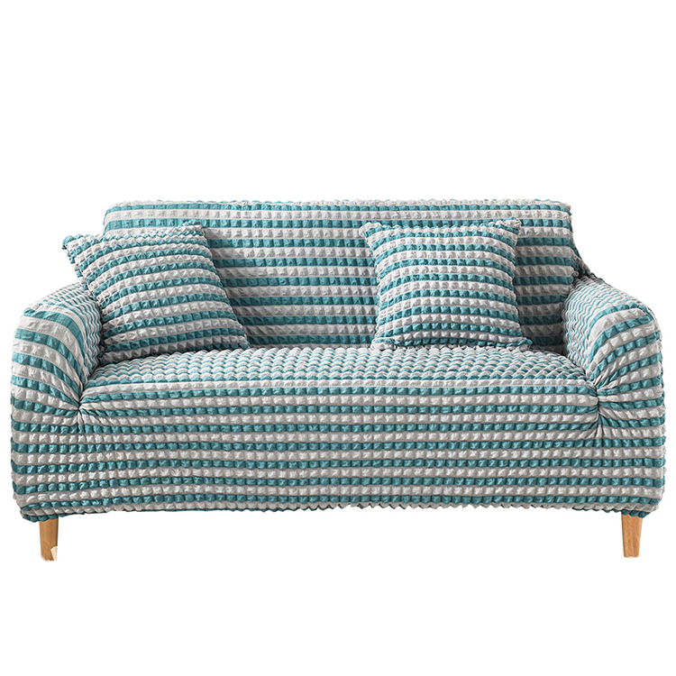 2021 Upgraded Premium High Seats Slipcover Stretch Elastic Stretch Sofa Cover With Pillowcase