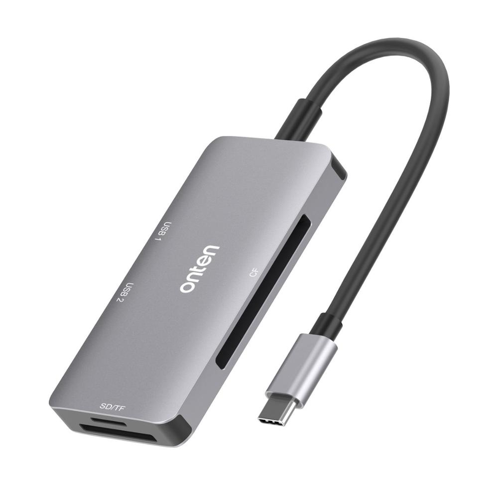 Usb Type C Hub CF SD TF 3 в 1 кардридер