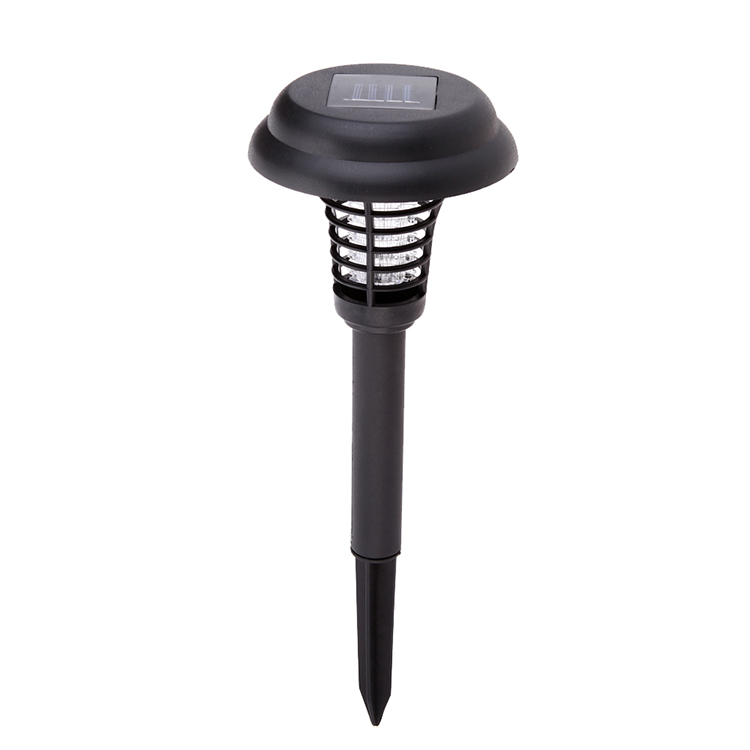 Waterproof solar led two modes insect killing lamp outdoor garden
