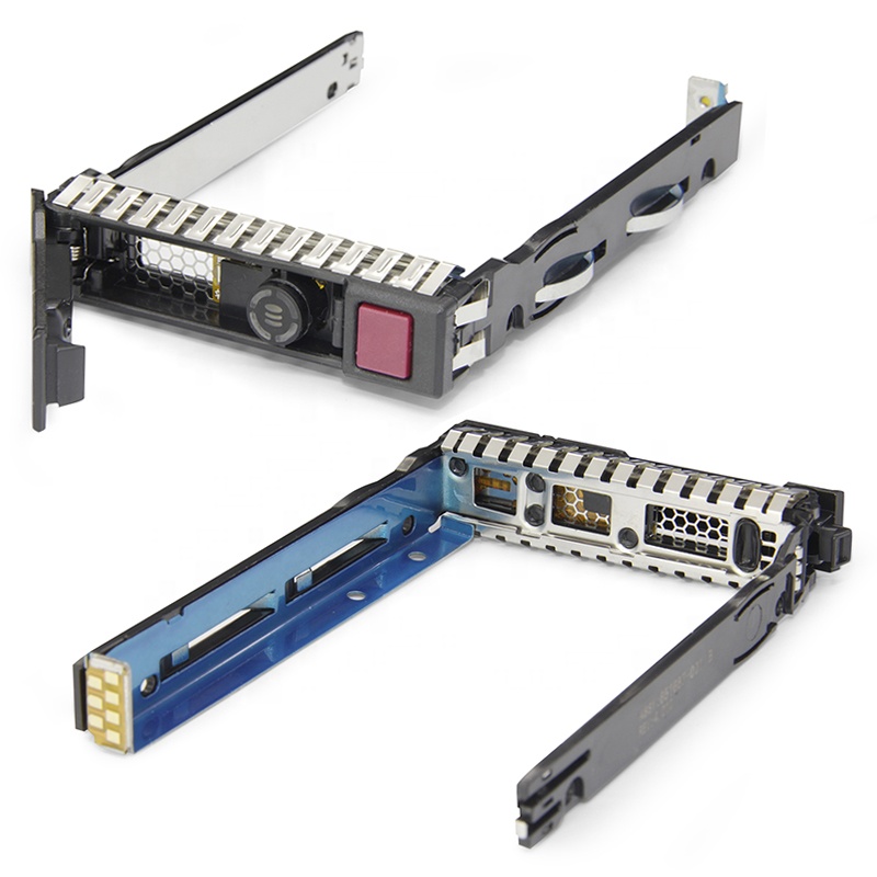 Подставка для жесткого диска 651687-001, 2,5 дюйма, для серверов HP Proliant Gen8 Gen9 и Gen10