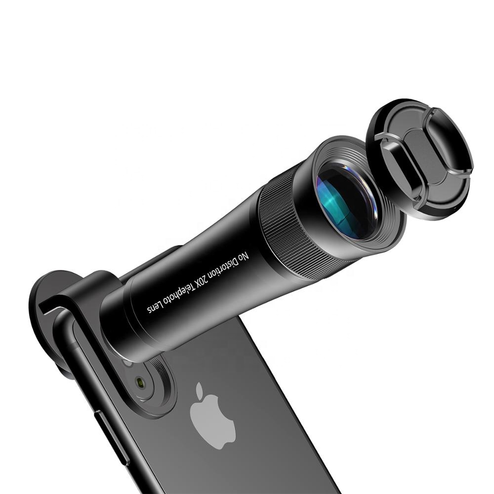 2019 телеобъектив Премиум-качества 5K HD 20X с зумом телескоп для iPhone Samsung для мобильного телефона